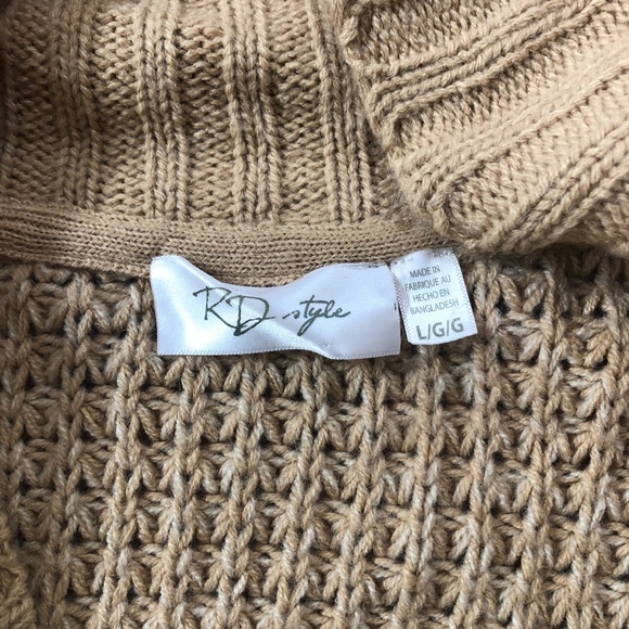 RD Style Open Cardigan Large - Picture 3 of 4
